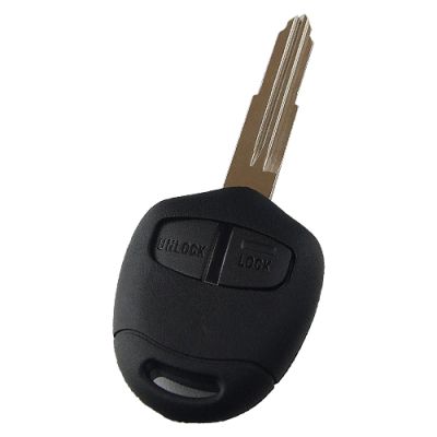 Mitsubishi upgrade 2 button key shell with right MIT11R blade - 1