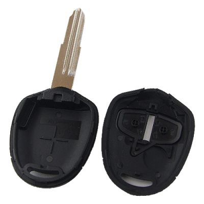 Mitsubishi upgrade 2 button key shell with right MIT11R blade - 3