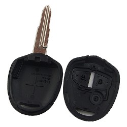 Mitsubishi upgrade 3 button key shell with right MIT11R blade - 3