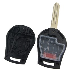 Nissan 3+1 button remote key blank - 3