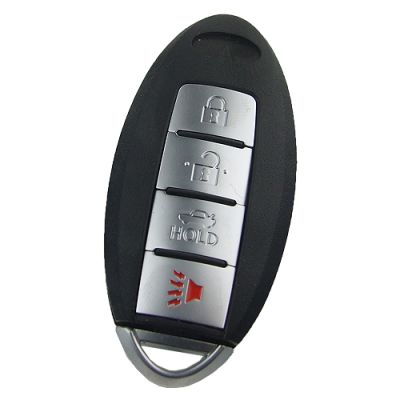 Nissan 3+1 button remote key blank - 1