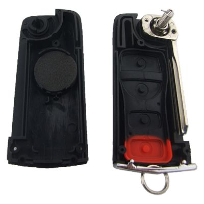 Nissan 4 button flip remote key blank - 3