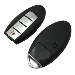 Nissan 4 Pulsanti Smart Card Guscio - 3