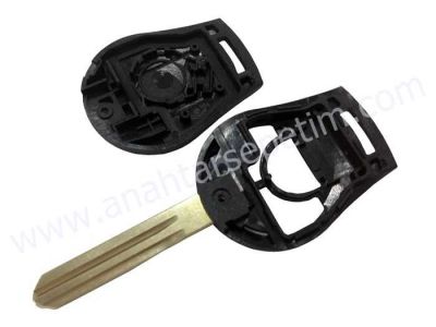 Nissan Juke Key Shell 3 Buttonslu - 3