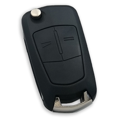 Opel Vectra C 2 Button Flip Remote Key (AfterMarket) (GM 13189118, 433 MHz, ID46) - 2