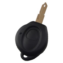 peugeot 1 button remote key blank - 1