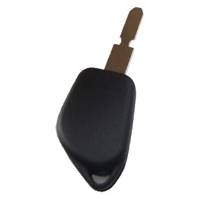 Peugeot 1 button remote key blank with 4 track blade (without logo) with led light hole - 2