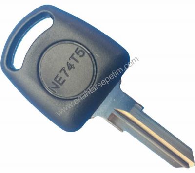 Peugeot Chiave Transponder Silca NE74T - 1