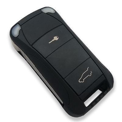 Porsche Cayenne 2 pulsanti Chiave telecomando pieghevole (AfterMarket) (433 MHz, PCF7946) - 1