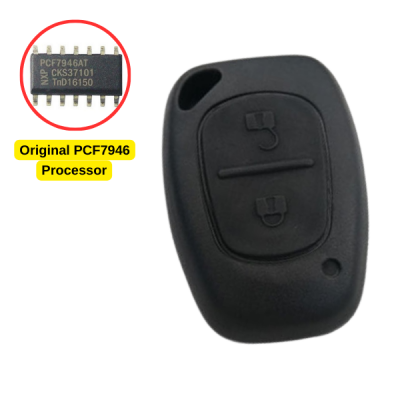 Ren 2 Button Remote Key (AfterMarket) (NE73 or VAC102, 433 MHz, PCF7946) - 1