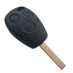 Ren 3 Button Remote Key (AfterMarket) (VA2 Blade, PCF7947, 433 MHz) - 2