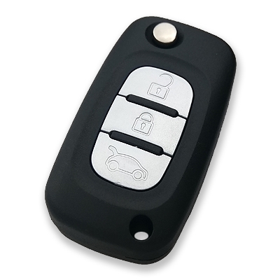 Ren Fluence, Megane 3 Flip Key (La placa es original) (433 MHz) - 1