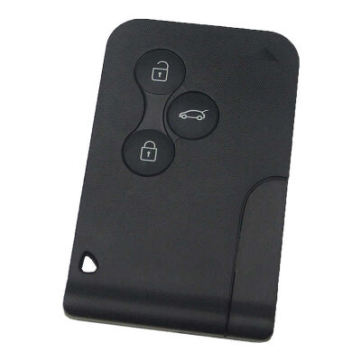 Ren Megane 2, Scenic - 3 Button Smart Card without Logo (AfterMarket, PCF7941) (433 MHz,) - 1