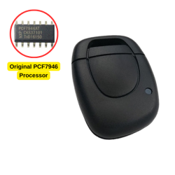 Ren Clio 2, Kangoo 1 Button PCF7946 Remote Key (AfterMarket) (NE73 or VAC102, 433 MHz, PCF7946) - 1