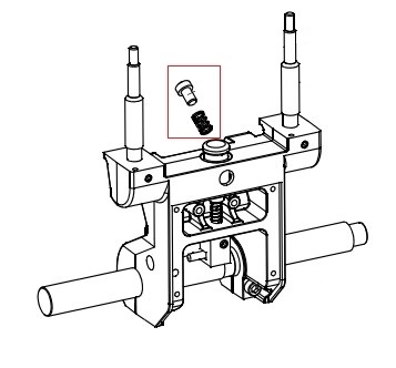 Silca Bravo Stop Pin D905283ZR - 1