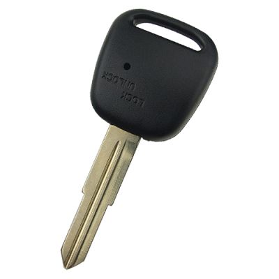 Toyota 1 button remote key with light hole TOY41 blade - 1