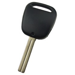 Toyota 1 button remote key with light hole with TOY48 blade - 2