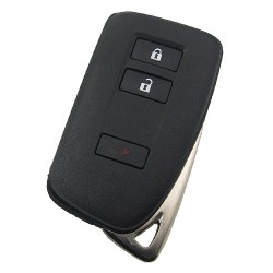 Toyota 2+1 button modified remote key blank - 1