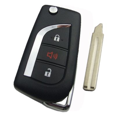 TOYOTA 2+1 Buttons Key Shell New Type - 1