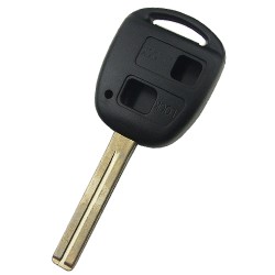 Toyota 2 button key blank the blade is TOY40 (no logo) - 1