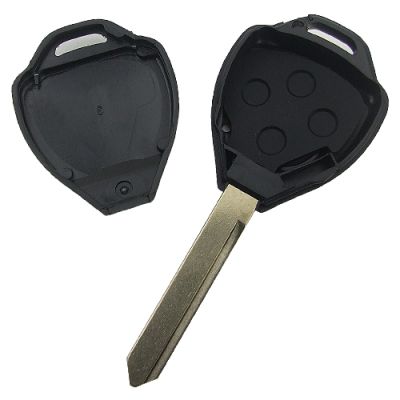 Toyota 2 button key shell TOY47 Blade - 3