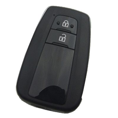 Toyota 2 button remote key blank with blade, the blade switch on the front-shell-part - 1