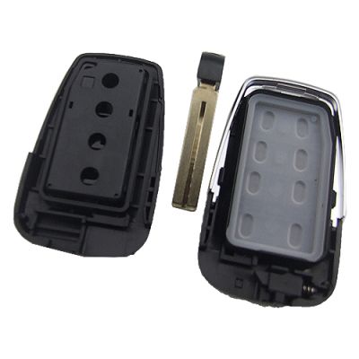 Toyota 2 button remote key blank with blade, the blade switch on the front-shell-part - 3