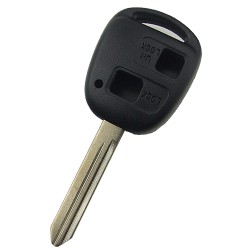 Toyota 2 Button Remote key blank (without logo in the surface of key shell) Toy47 - 1