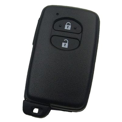 Toyota 2 button remote key shell (round button) - 1