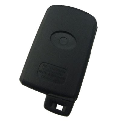 Toyota 2 button remote key shell ,the button is square and white - 2