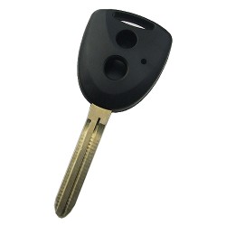 Toyota 2 button remote key shell with Toy43 blade used for FT - 1