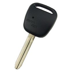 Toyota 2 button remote key with light hole with TOY43 blade - 1