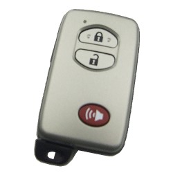 Toyota 2+1 button remote key shell - 1