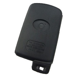 Toyota 2+1 button remote key shell ,the button is square and white - 2