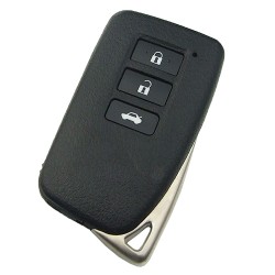 Toyota 3 button modified remote key blank - 1