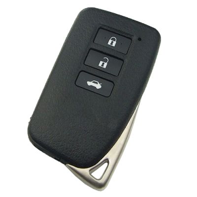 Toyota 3 button modified remote key blank - 1