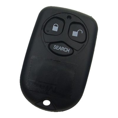 Toyota 3 button remote key blank without logo - 1