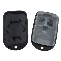 Toyota 3 button remote key blank without logo - 3