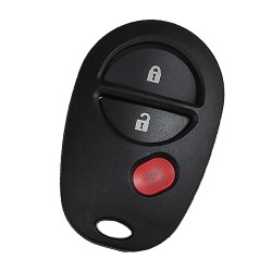 Toyota 3 button remote key shell - 1