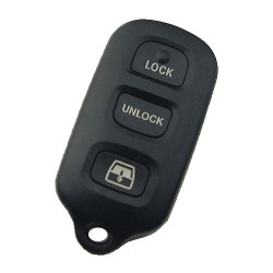 Toyota 3+1 button key blank the panic button is square - 1