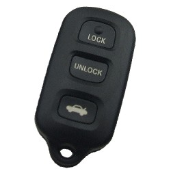 Toyota 3+1 button key blank the panic button is square - 1