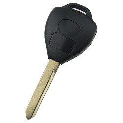 Toyota 4 button remote key blank with Toy47 blade (with panic button) - 2