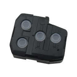 Toyota 4 button remote key shell - 1