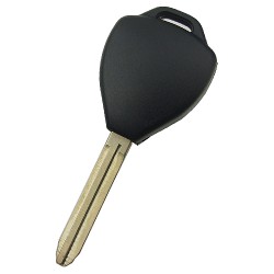 Toyota 4 button remote key shell with Toy43 blade - 2