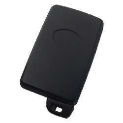 Toyota 5 button remote key shell , the blade with two side groove (black) - 2