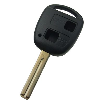 Toyota Land Cruiser 2 Button Key Shell (Short Type, TOY48) - 1