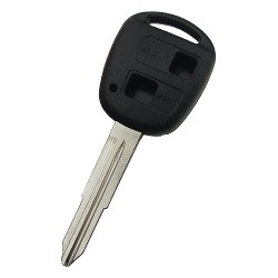 Toyota two buttons remote key shell with TOY41 blade - 1