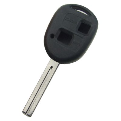 Toyota upgrade 2 button key shell with TOY40-SH2 blade - 1