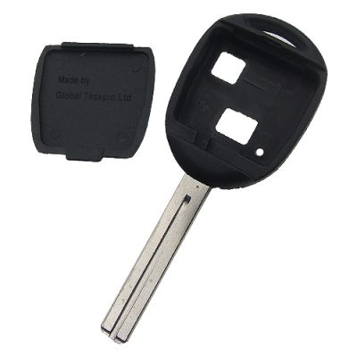 Toyota upgrade 2 button key shell with TOY40-SH2 blade - 3