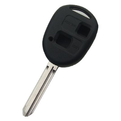 Toyota upgrade 2 button key shell with TOY43-SH2 blade - 1